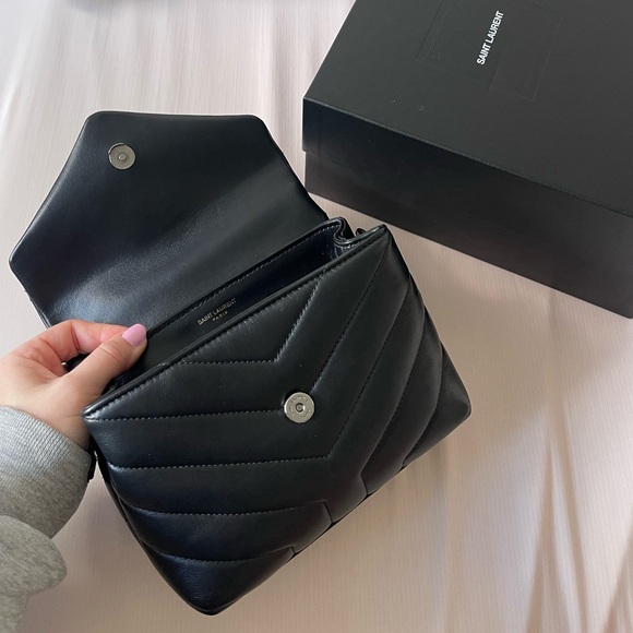 Saint Laurent Toy Loulou In Quilted Leather - Picture 7 of 13